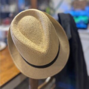 Stylish Tan Fedora Hat